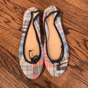 J. Crew Madras Ballet Flat
